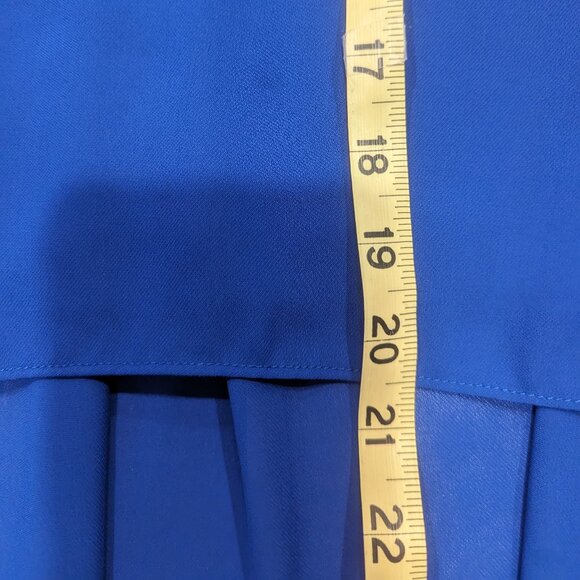 Aryeh Size Small Royal Blue High-Low - Picture 11 of 13